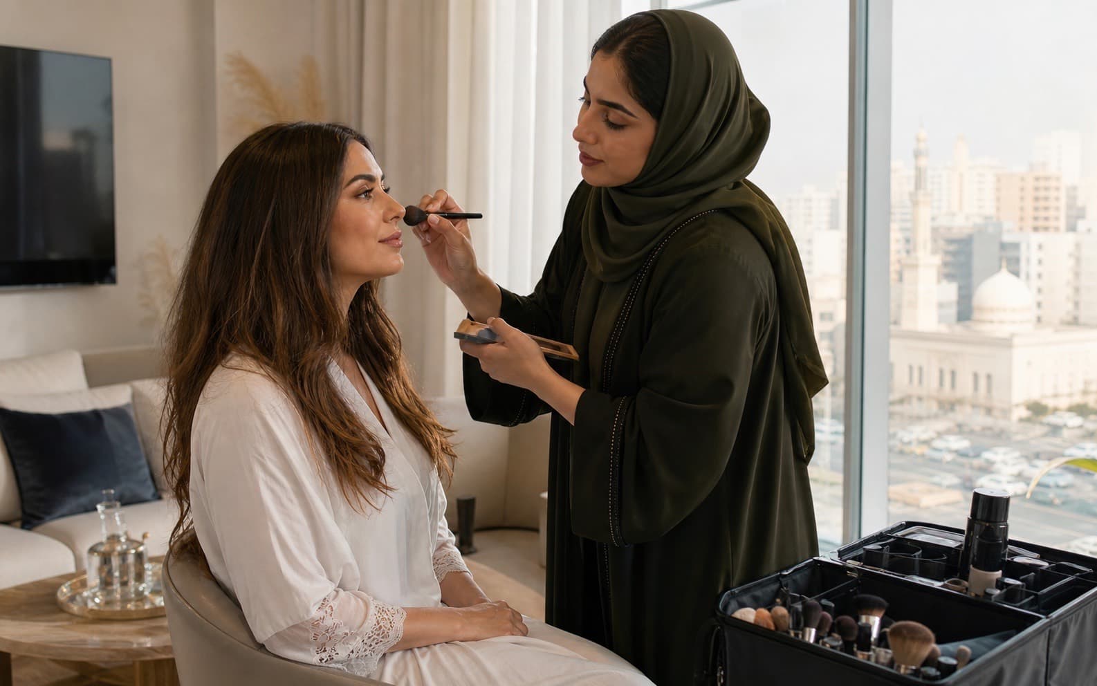 Evening Mobile Beauty Visit by Luma Mobile Beauty