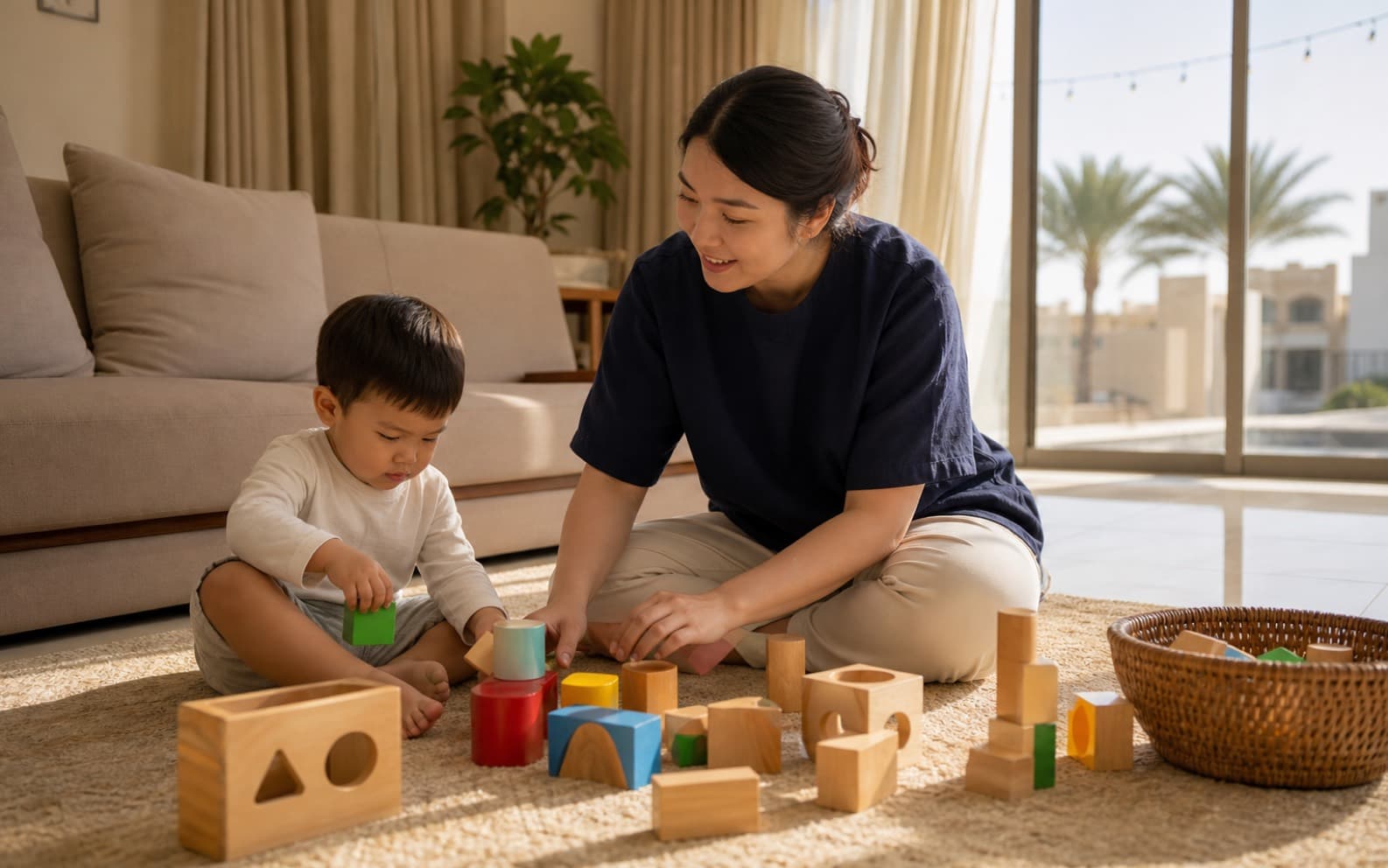 Family At-Home Childcare Session by Little Lantern Childcare