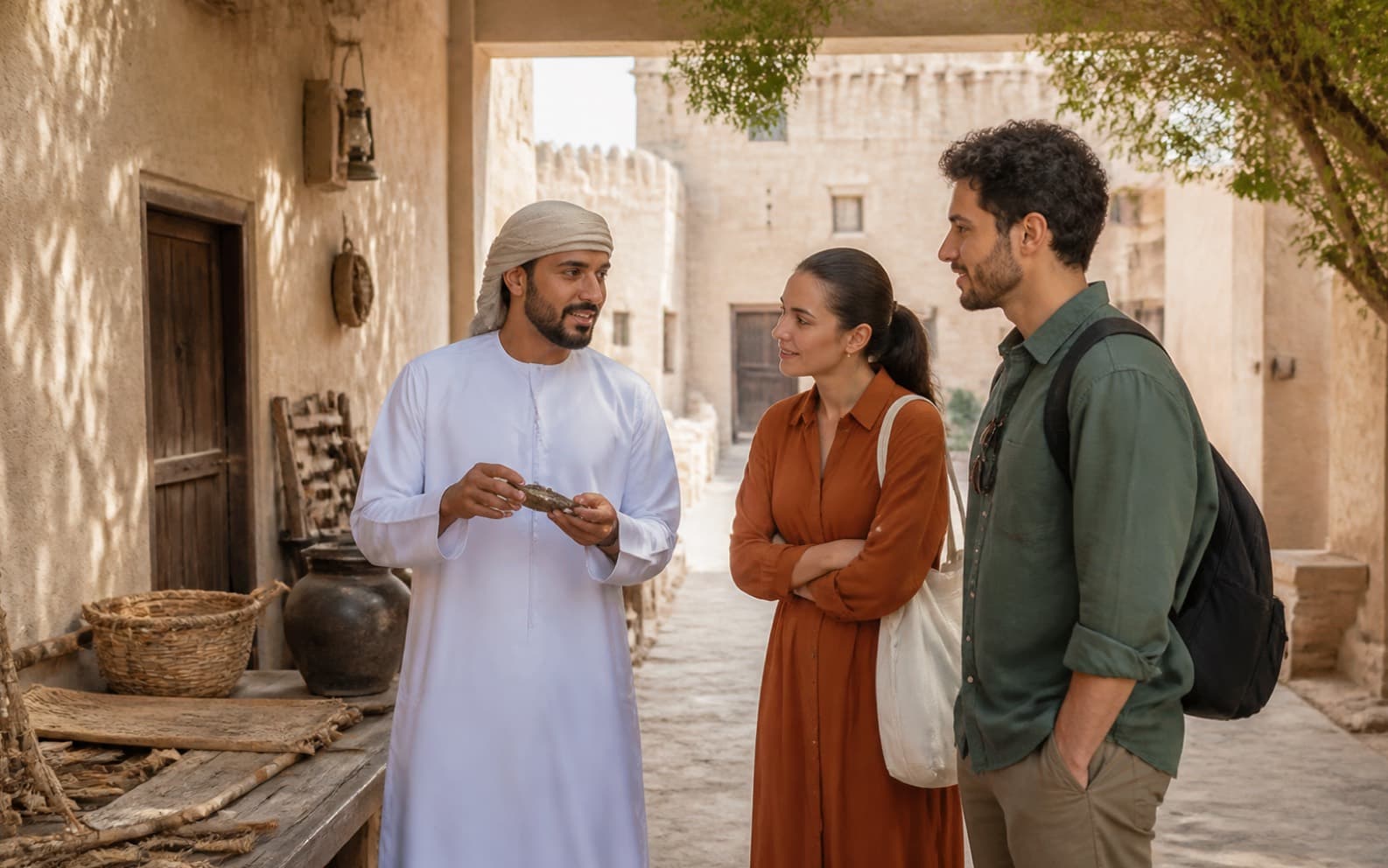 Family Private UAE Tour by Emirates Story Trails