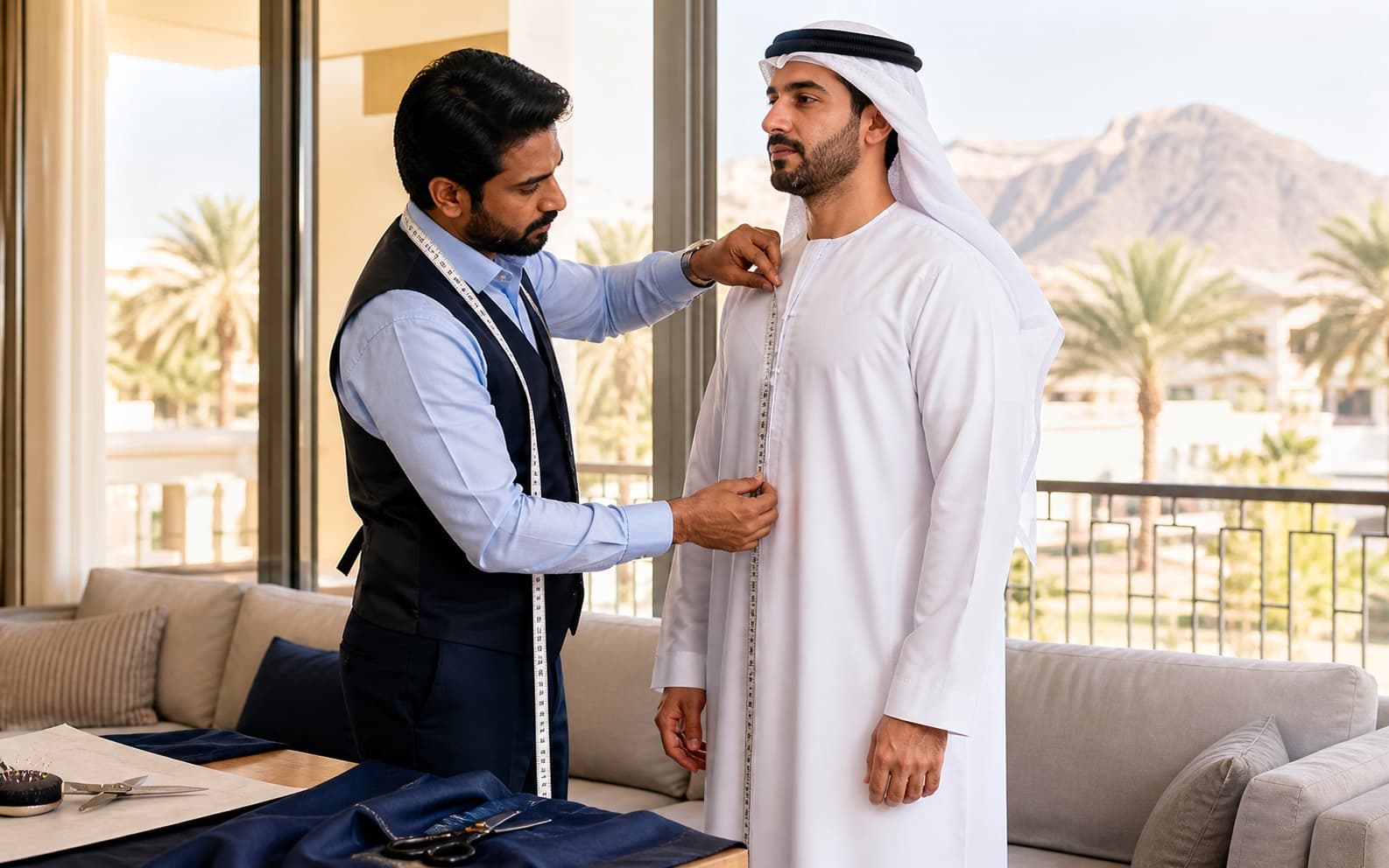 Express At-Home Tailoring Visit by Needle & Door Atelier