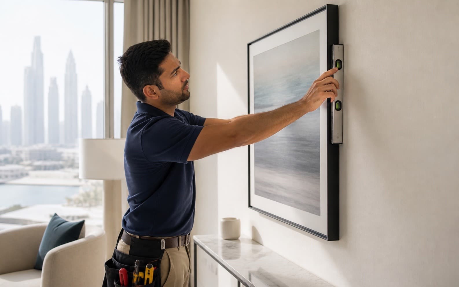 Wall Mounting & Art Hanging by Falcon Handyman
