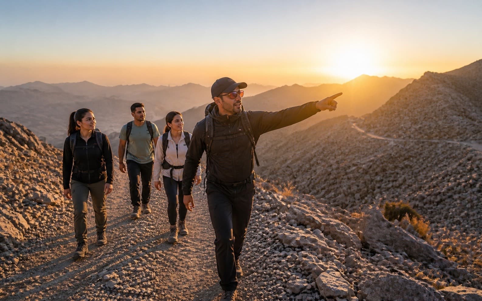 Jebel Jais Sunrise Hike by Mountain Trail Guides