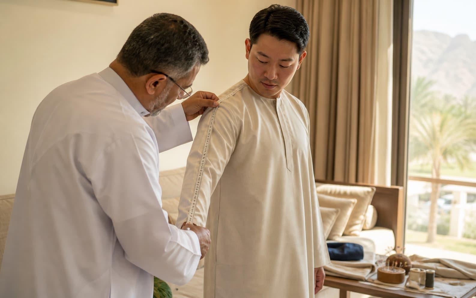 Flexible At-Home Tailoring Visit by Needle & Door Atelier